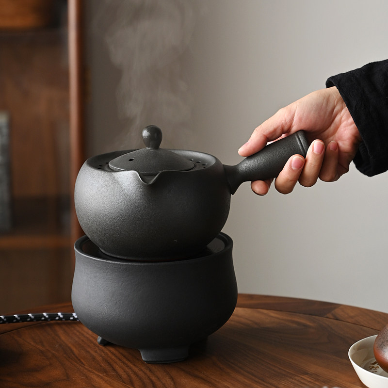 高端火山石煮茶器煮茶壶黑茶老白茶壶