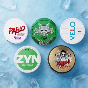 提神上班velo水果口含袋飞机高铁可带fox能量袋zyn唇袋pablo snus