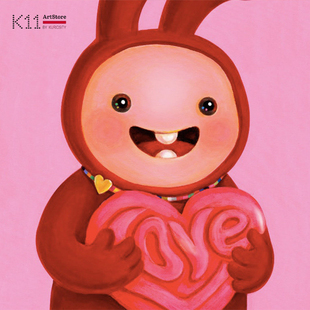【预售】K11 Koorabbee酷迷兔艺术家潮流艺术版画收藏生日礼物
