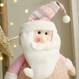 Кукла Санта-Клауса, снеговик, телескопическое украшение, большая кукла, рождественское украшение, торговый центр, окно отеля, макет сцены