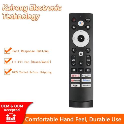 适用海信谷歌电视遥控器ERF3M90H 50U6H 55U6H 65U6H 75U6H红外款