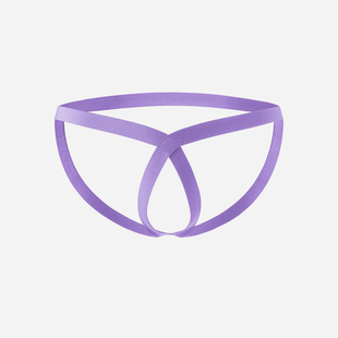 GTOPX MAN男士个性T裤镂空系带内裤 性感绑带橡筋透明双丁字裤