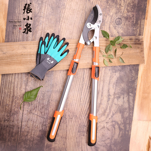 张小泉大剪刀修枝剪省力强力粗枝剪园林高枝剪伸缩树枝剪果树剪子