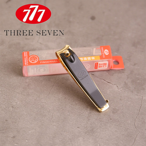 正品韩国777指甲钳N-608GP 镀金中号 指甲剪/指甲刀/指甲钳