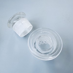 玻璃瓶塞子通用磨砂瓶盖子广口瓶盖子密封盖玻璃瓶盖广口大口橡胶