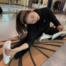 素然卫衣 25年女秋亲肤双面磨毛带帽长袖T恤直筒裤套装 A0253TS29