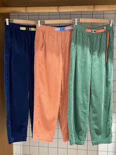 女士休闲复古灯心绒宽松长裤 素然 新品 23秋季 A0233PA29 直筒裤