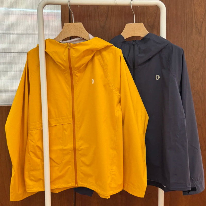 素然26新款男女运动轻量防水连帽外套户外拉链夹克春秋A0253JA16