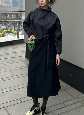 素然半身裙 25女士春夏新款运动防泼水多口袋百搭半裙 A0251SK03