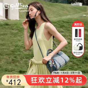 金利来包包女款通勤大容量手提波士顿包2025新款秋冬单肩斜挎包潮