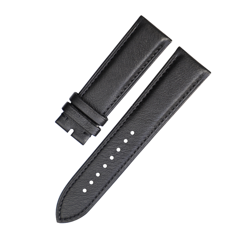 蒂菲曼表带适用于阿玛尼黑武士表带真皮AR198124472433手表带原装