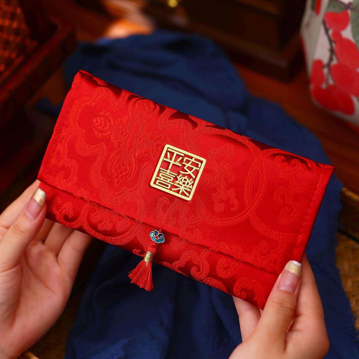 2026马年高档万元红包袋新年新款创意利是封过年通用款布艺压岁包,节庆用品/礼品,红包/利是封,淘宝优惠券,粉丝福利购,淘宝优惠卷