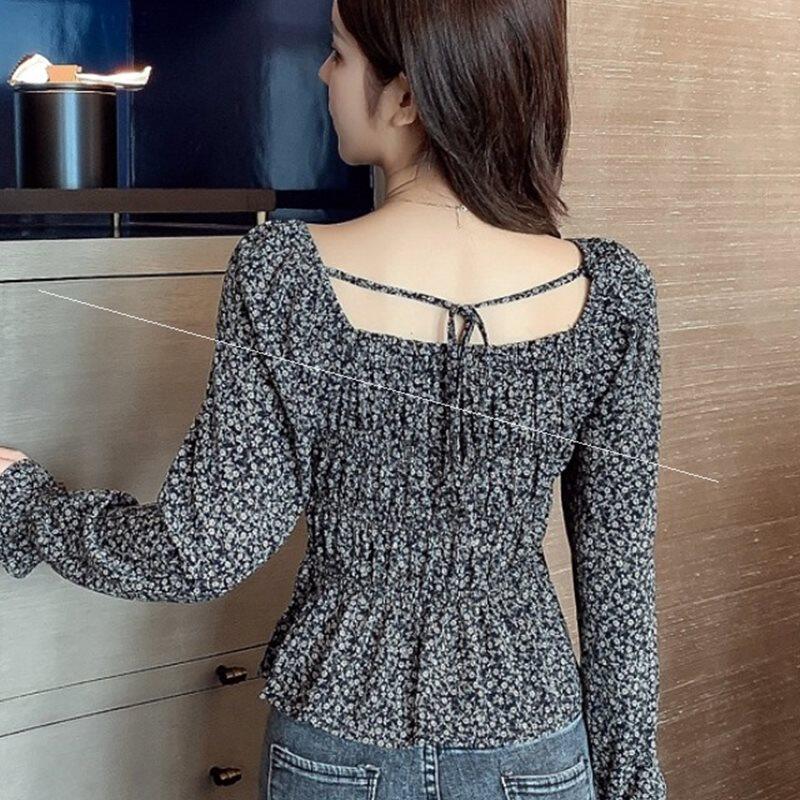 Shirts Women kuma Korean Chic Puff-Sleevein the Women's clothing/Boutique , Lace shirt/Chiffon shirt  category - from Buy2taobao.com to provide professional Taobao agent buy service