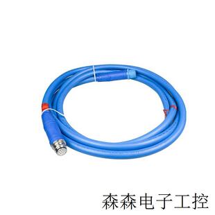 天津华宁电子LCYVB 50钢丝编织橡胶护套连接器_七芯100米电缆