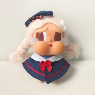 跨境仅娃衣 CRYBABY哭娃眼泪挂件娃衣搪胶脸公仔咕噜咕噜娃衣现货