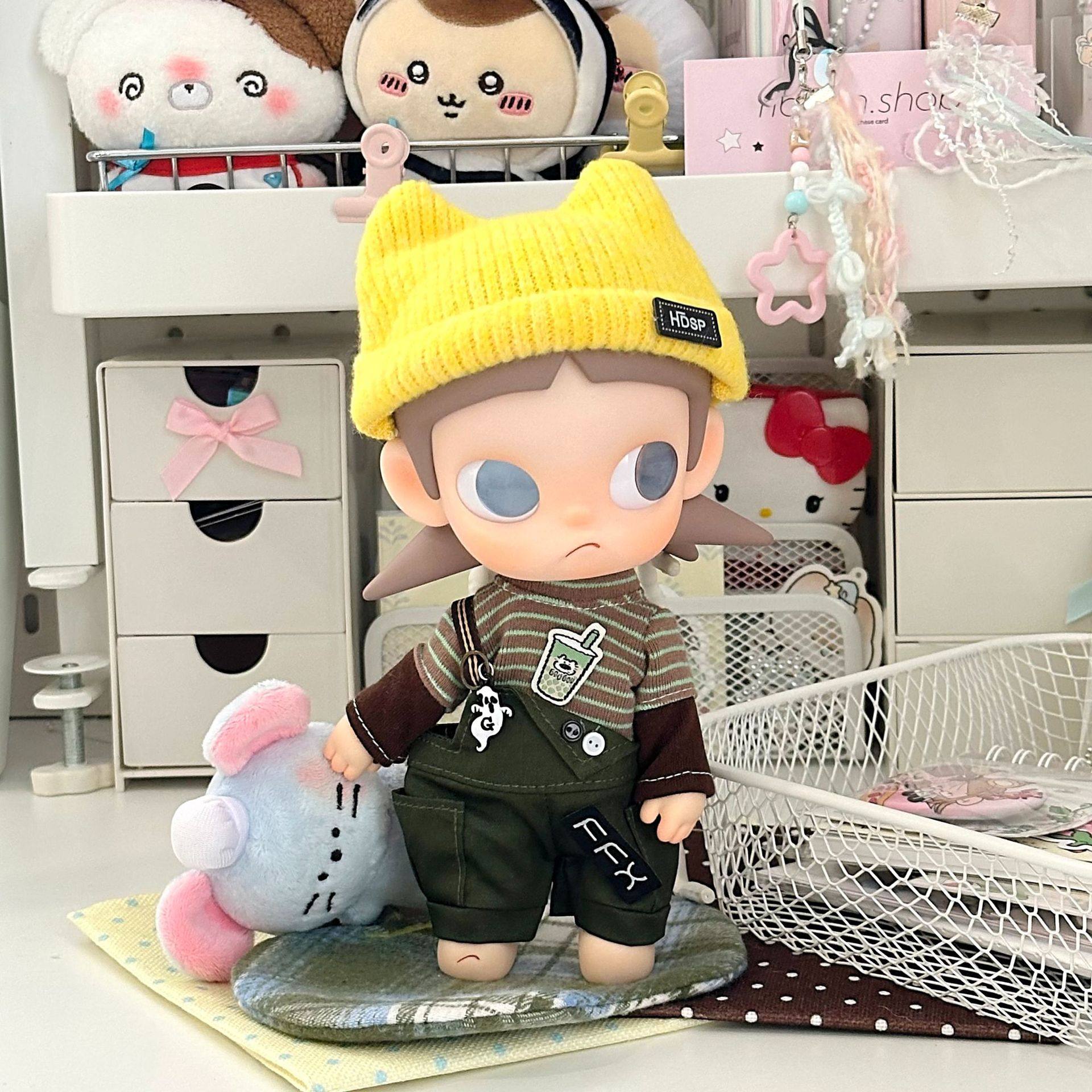 跨境 Zsiga嘎子姐向往之处BJD1/8可动玩偶娃衣玩偶潮玩背带裤换装,模玩/动漫/周边/娃圈三坑/桌游,棉花娃娃/毛绒玩具娃衣,淘宝优惠券,粉丝福利购,淘宝优惠卷