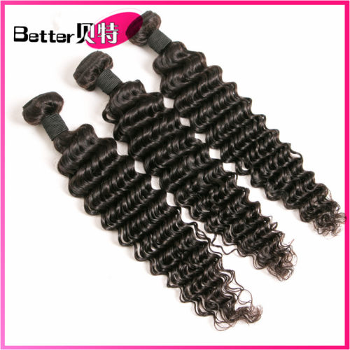 10A Brazilian human virgin hair deep curly wave hair 100g