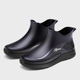 防水赶海钓鱼雨靴加绒水鞋 短筒雨鞋 工地成人胶鞋 夏季 男款 2025新款