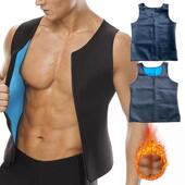 塑形运动腰带啤酒肚束腰背心紧身 塑身衣男士 新款 拉链式