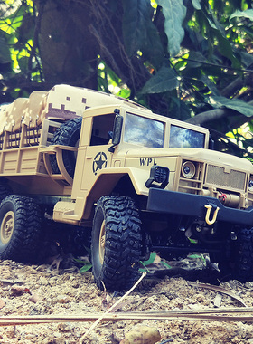 顽皮龙B16遥控车六驱军卡越野车RC成人大马力攀爬汽车模儿童玩具