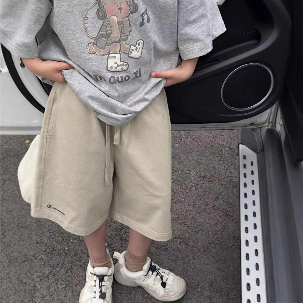 男童短裤夏季薄款2026新款儿童韩版宽松运动卫裤小男孩帅气五分裤