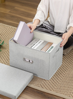 New Fabric storage box Foldable clothes sorting box储物箱