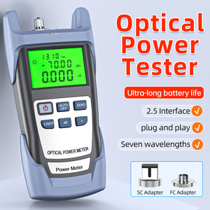 English optical power meter red light source 10 kilometers