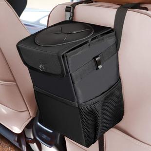 Upgrade car trash can with lid car storage bag汽车收纳袋