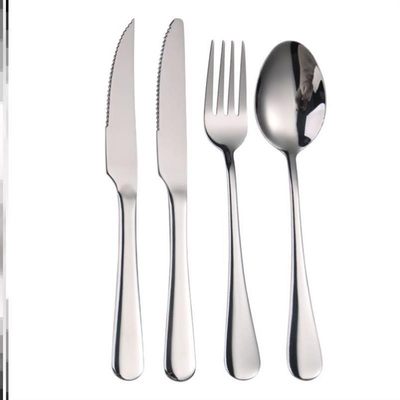 westn  tableware steak cutly set knife fork spoon 1