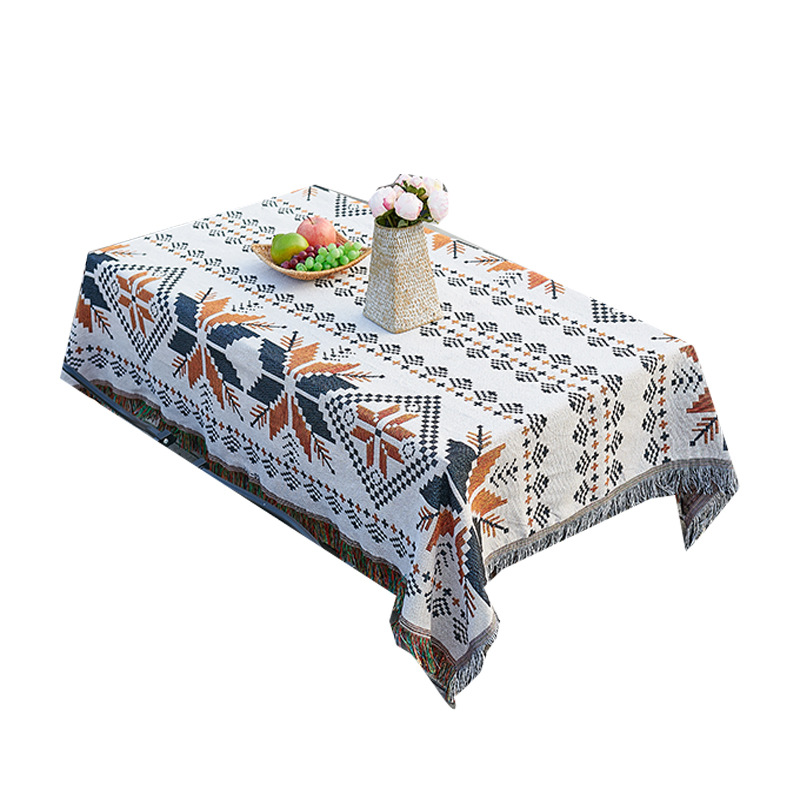 Ins Bohemian style picnic mat camping tablecloth野餐垫桌布