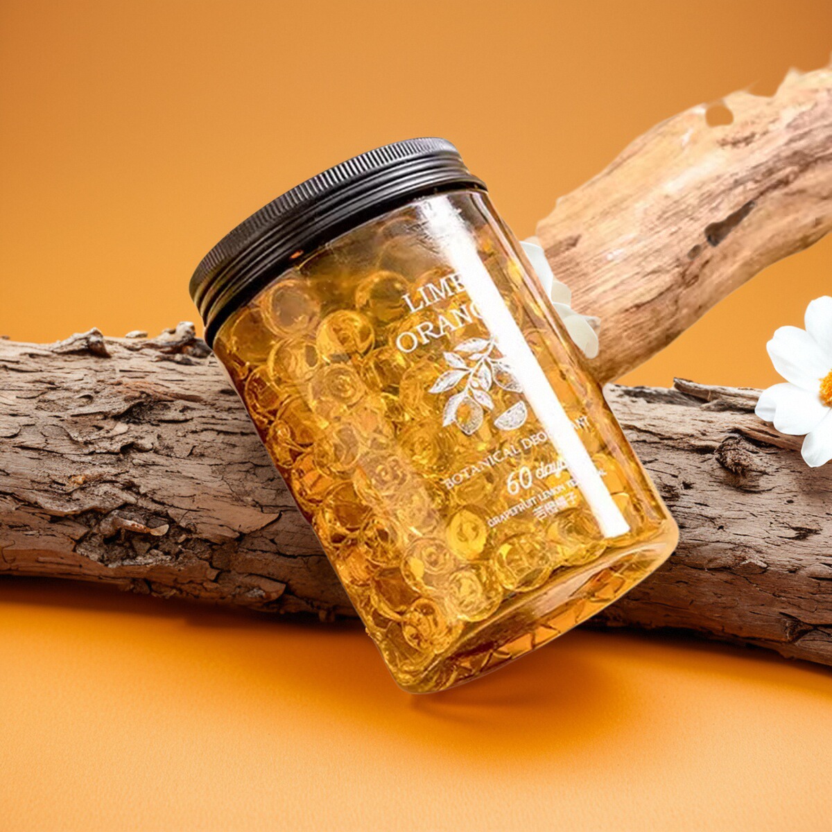 miniso名创优品萤火森林香薰珠苦橙橘子厕所卫生间空气清新去异味
