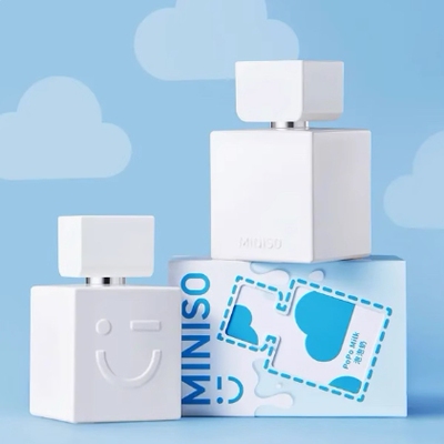 名创优品新款泡泡小奶砖沙龙香水