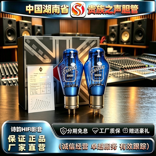厂家直供 PSVANE/贵族之声COSSOR 300B蓝波电子管代300B-T胆机管