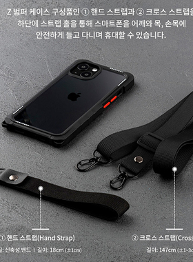 韩国适用苹果15proamax手机壳iPhone15军工防摔盔甲保护套带挂绳可斜挎挂脖防摔保护壳耐摔炫酷15pro