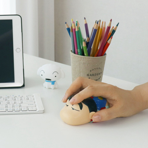 韩国进口正品蜡笔小新无线鼠标