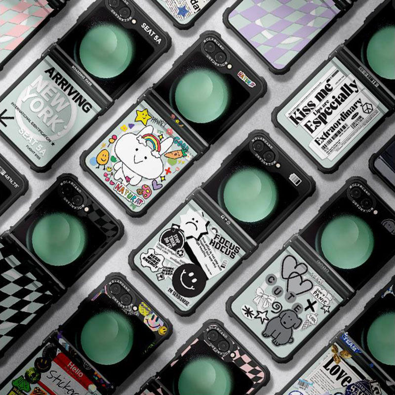 三星zflip7折叠磁吸手机壳笑脸