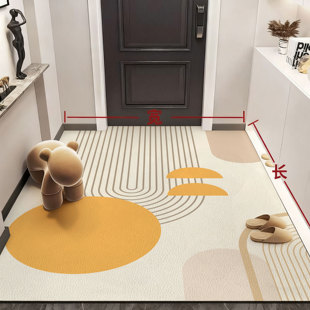 pvc皮革入户门地垫免洗可擦家用满铺皮革防水防污地毯可随意剪裁