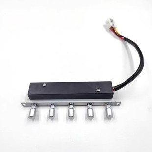 前锋抽油烟机配件CXW-218-E413开关按钮总成五键三速烟机琴键开关