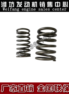 潍柴6170船用柴油机8170潍坊170Z.03.42气门内外弹簧170Z.03.41