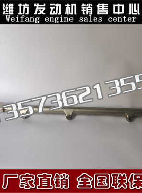 潍柴WP9柴油发动机WP10电喷WP12配件1000161328油泵高压共轨管