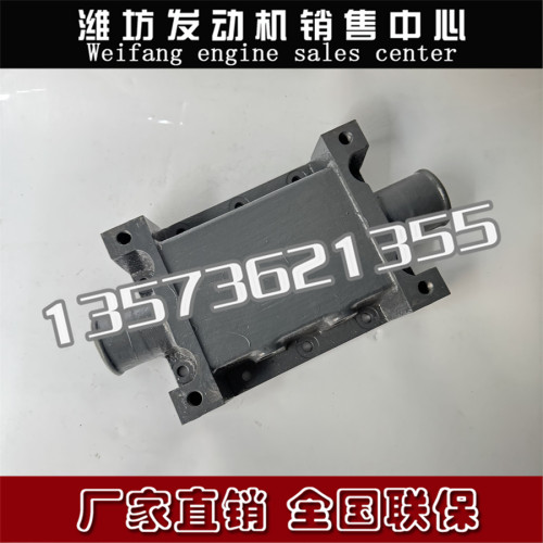 中冷器上下盖板WP6空气冷却器端盖垫片WP4道依茨226B潍坊潍柴船用