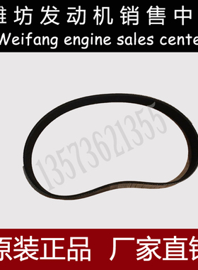 潍柴斯太尔WP10柴油发动机原厂配件612600061376多楔带8PK800皮带
