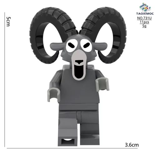 新品99 Nights in the Forest 森林中的99夜游戏周边公仔积木