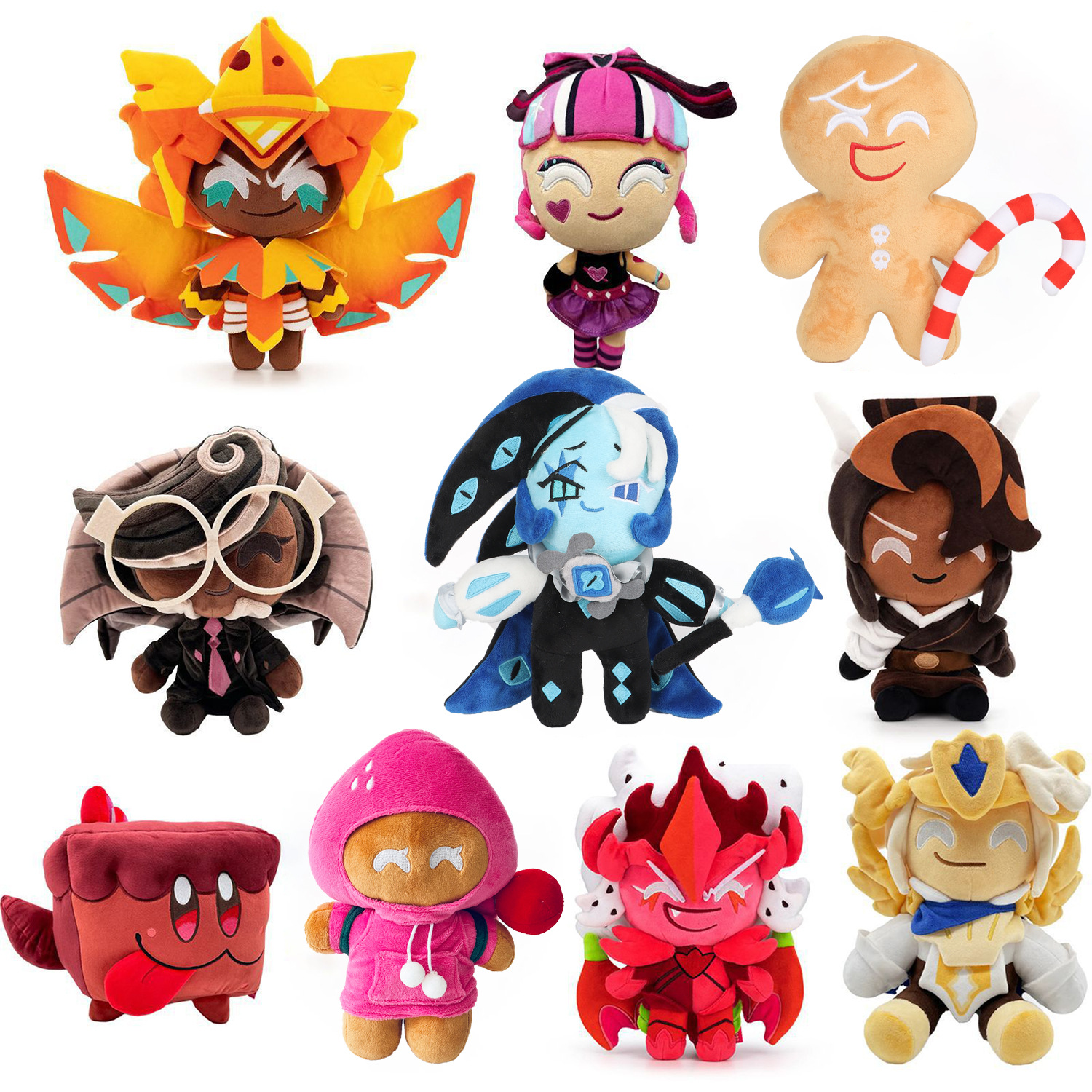 新品Shadow Milk Cookie Plush饼干王国游戏周边毛绒玩具公仔