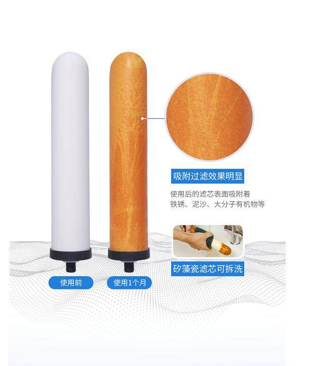 丹顿进口矽藻瓷陶瓷滤芯活性炭