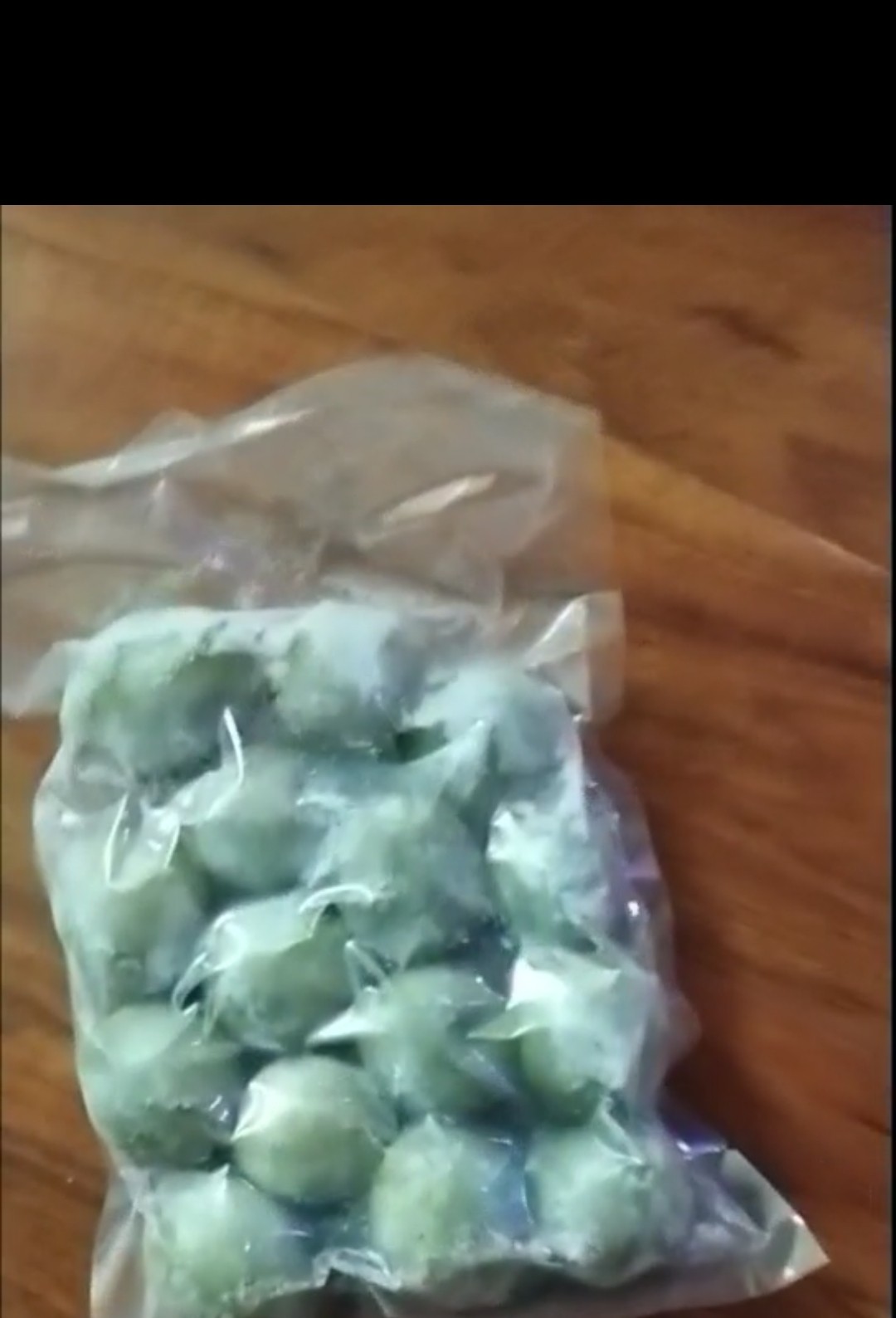 新鲜青皮带皮野生山核桃冷冻的发出不支持退换货拒收中差评改地址