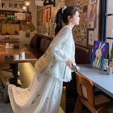 现货Y1112风绣花两件套裙P155K228，女装套装/套裙，浙宝296