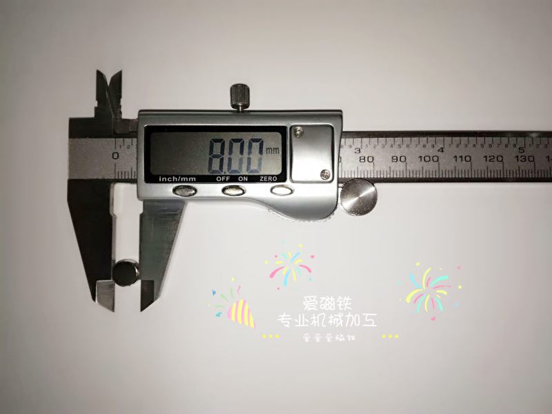 RHXN8-2米思米径向钕磁铁圆柱D8X2mm耐温180度FA工业自动化标准件