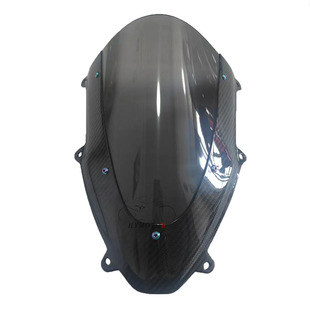 适用于本田 CBR1000RR-R 改装风挡竞技版加高 3K碳纤维 前挡风