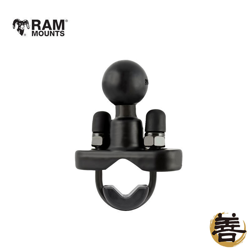 美国进口RAM摩托车手机导航支架车把环形U形抱箍底座球头配件零件